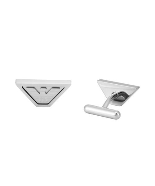 EMPORIO ARMANI(エンポリオアルマーニ)の「エンポリオ・アルマーニ アクセサリー メンズ シルバー EGS3129040(カフリンクス・メンズ・Silver・FREE)」の3枚目の写真