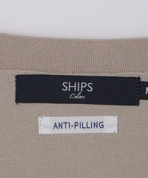 SHIPS Colors(シップス カラーズ)の「SHIPS Colors:〈手洗い可能〉アンチピリング 12G カーディガン(カーディガン/ボレロ・メンズ・ロイヤルブルー/ダークグレー/ネイビー/ベージュ・MEDIUM/LARGE/X-LARGE)」の9枚目の写真
