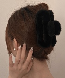 Miniministore（ミニミニストア）の「ファーバンスクリップ 韓国 ヘアクリップ（バレッタ/ヘアクリップ）」