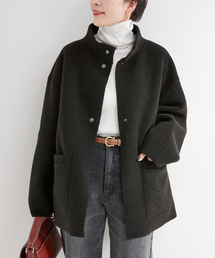 B.C STOCK | リバーシブルミドル丈ムートンコート(ムートンコート)