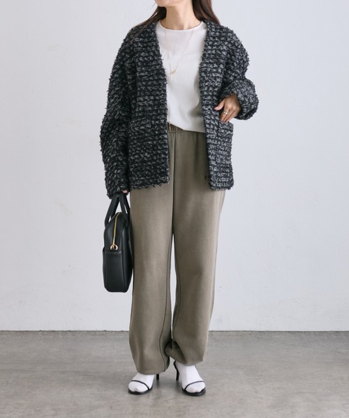 PUAL CE CIN（ピュアルセシン）の「ツイードライクニットボンディング