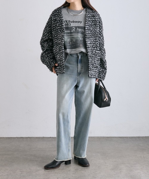 PUAL CE CIN（ピュアルセシン）の「ツイードライクニットボンディング