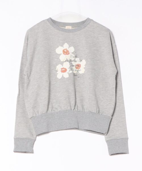 apres jour clair（アプレジュールクレア）の「【apres jour clair】フラワープリントスウェット【ZOZOTOWN限定アイテム】（スウェット・レディース・アイボリー/グレー・フリー/X-LARGE）」の7枚目の写真