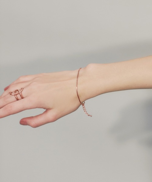 simple snake bracelet / シンプルスネークチェーンブレスレット