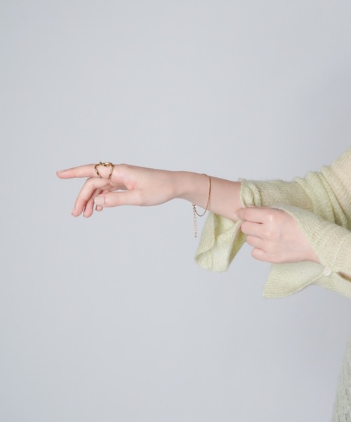 ciite'（シーテ）の「simple snake bracelet / シンプルスネークチェーンブレスレット（ブレスレット・レディース・ゴールド/シルバー・FREE）」の17枚目の写真