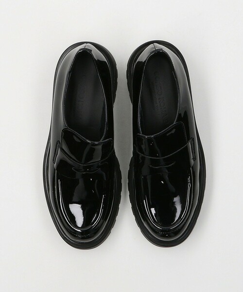 CORSO ROMA 9 エナメル プラットフォーム ローファー CORSO ROMA，9（コルソローマ）の「＜CORSO ROMA 9＞エナメル