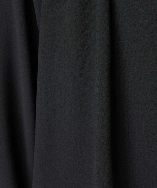 a.v.v(アーヴェヴェ)の「ドレープネックシアートップス(Tシャツ/カットソー・レディース・アイボリー/ブラック・34/36/38/40/42)」の21枚目の写真