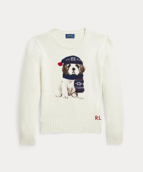 POLO RALPH LAUREN CHILDRENSWEAR（ポロ ラルフ ローレン チルドレンズ Ralph Lauren Kids Puppy インターシャニット セーター