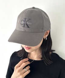 Calvin Klein(JoENC)Calvin Klein(JoENC)/MONOLOGO EMBROIDERED COTTON TWILL CAP/mO S x[X{[Lbv(Lbv)