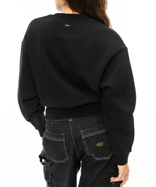【セール】RVCA レディース CLOUDY RVCA CREW トレーナー/ルーカ３段ロゴクルーネックトレーナー（スウェット）｜RVCA（ルーカ） mdprevattcaulkingandwaterproofing.com