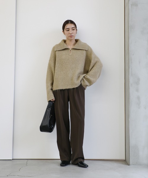 keekee⭐︎ 裏毛キーネックショートトップス – SELECT MOCA