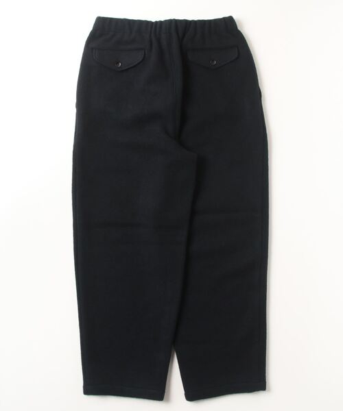 marka（マーカ）の「marka / マーカ：COCOON WIDE EASY PANTS - sp130's wool napping -：M24C-14PT01C[COR]（その他パンツ・メンズ・ダークネイビー・2）」の2枚目の写真