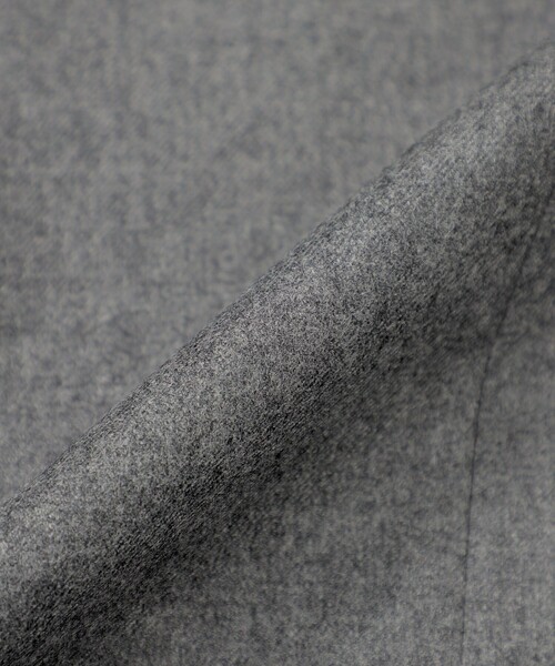 EPOCA(エポカ)の「ストレッチウールフラノ Vカラージャケット(ノーカラージャケット・レディース・グレー系その他/ベージュ・40/38/42)」の13枚目の写真