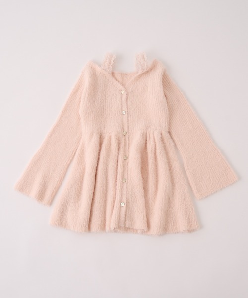 セール】ペプラムフェザーチュニック（ニット/セーター）｜one after