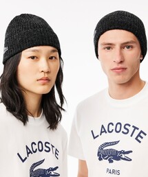LACOSTE | メランジウールニットビーニー / ニットキャップ(ニットキャップ/ビーニー)