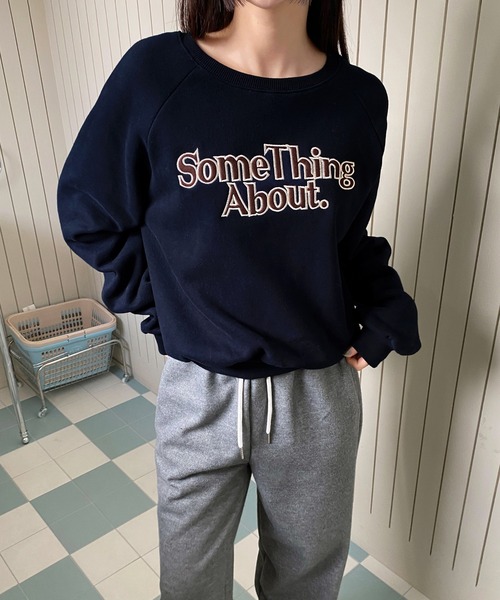 サムシングアバウトスウェット/2024 AW COLLECTION（スウェット）｜by muni:r（バイ ムニール）