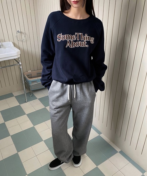 サムシングアバウトスウェット/2024 AW COLLECTION（スウェット）｜by muni:r（バイ ムニール）