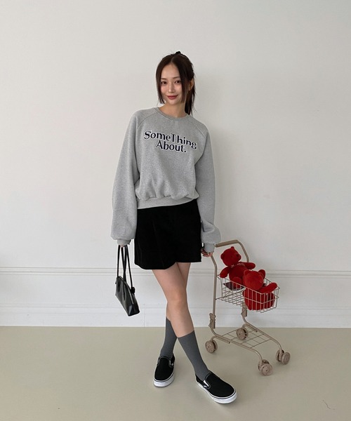 サムシングアバウトスウェット/2024 AW COLLECTION（スウェット）｜by muni:r（バイ ムニール）