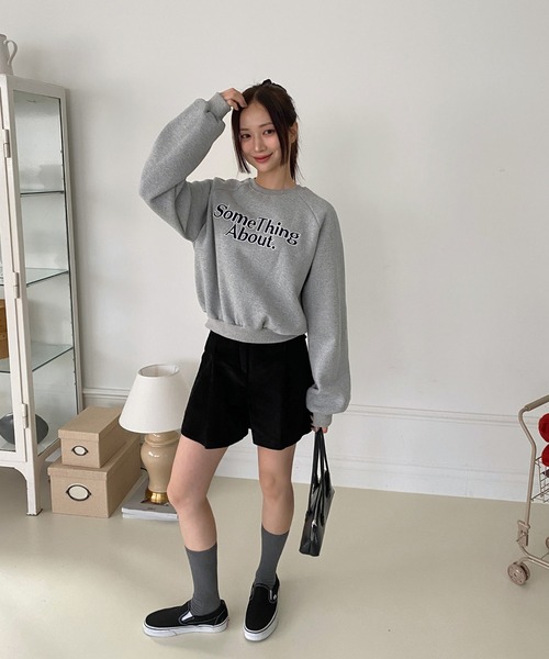 サムシングアバウトスウェット/2024 AW COLLECTION（スウェット）｜by muni:r（バイ ムニール）