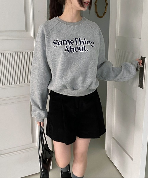 サムシングアバウトスウェット/2024 AW COLLECTION（スウェット）｜by muni:r（バイ ムニール）
