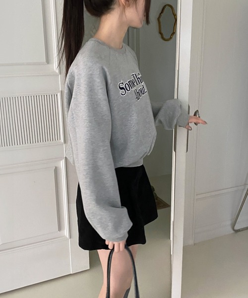サムシングアバウトスウェット/2024 AW COLLECTION（スウェット）｜by muni:r（バイ ムニール）