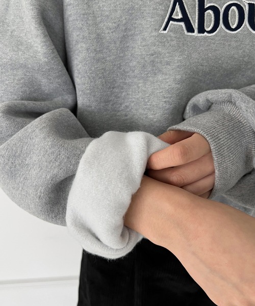 サムシングアバウトスウェット/2024 AW COLLECTION（スウェット）｜by muni:r（バイ ムニール）