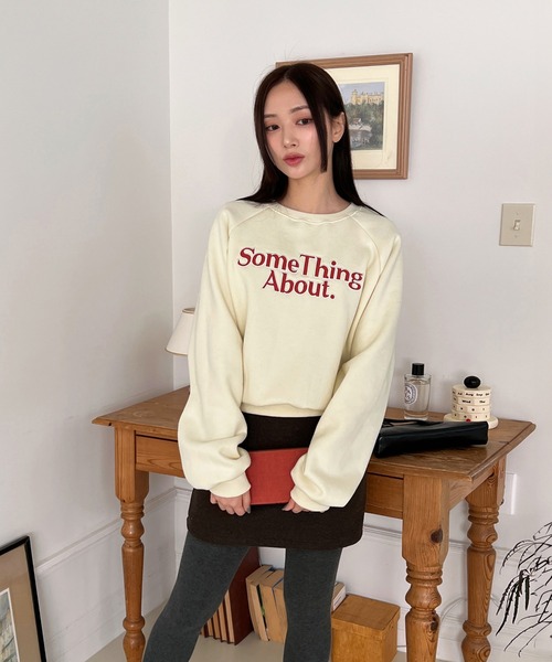 サムシングアバウトスウェット/2024 AW COLLECTION（スウェット）｜by muni:r（バイ ムニール）