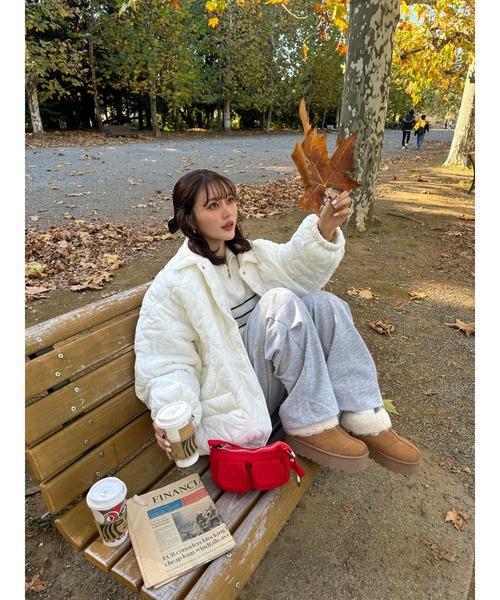 efill(エフィル)の「カジュアル スウェット パンツ(スウェットパンツ・レディース・グレー・L)」の7枚目の写真