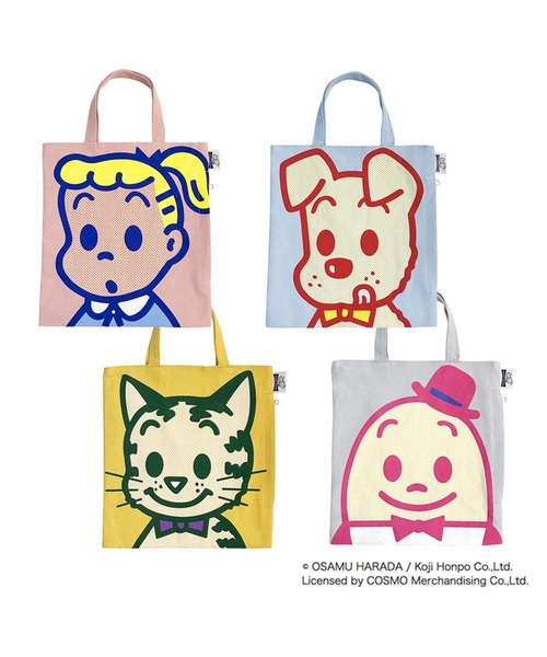 OSAMU GOODS(オサムグッズ)の「OSAMU GOODS(オサムグッズ)×ROOTOTE(ルートート) / OE.RT.OSAMUGOODS-CB(トートバッグ・レディース・イエロー系その他/ピンク系その他/ブルー系その他/グレー系その他・FREE)」の10枚目の写真