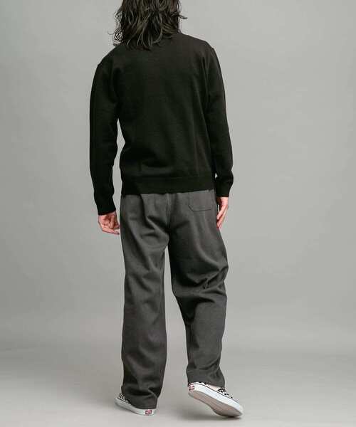 URBAN RESEARCH Sonny Label(アーバンリサーチサニーレーベル)の「ハイゲージモックネックニットプルオーバー(ニット/セーター・メンズ・ブラック/グレー/オフホワイト・MEDIUM/LARGE/X-LARGE)」の14枚目の写真