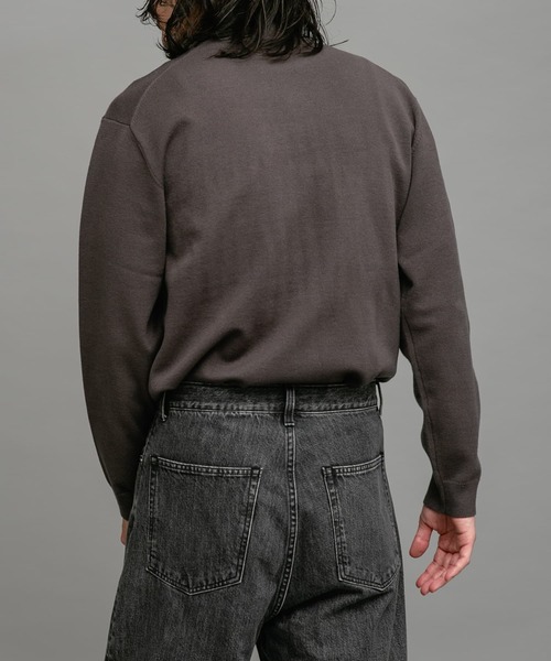 URBAN RESEARCH Sonny Label(アーバンリサーチサニーレーベル)の「ハイゲージモックネックニットプルオーバー(ニット/セーター・メンズ・ブラック/グレー/オフホワイト・MEDIUM/LARGE/X-LARGE)」の17枚目の写真