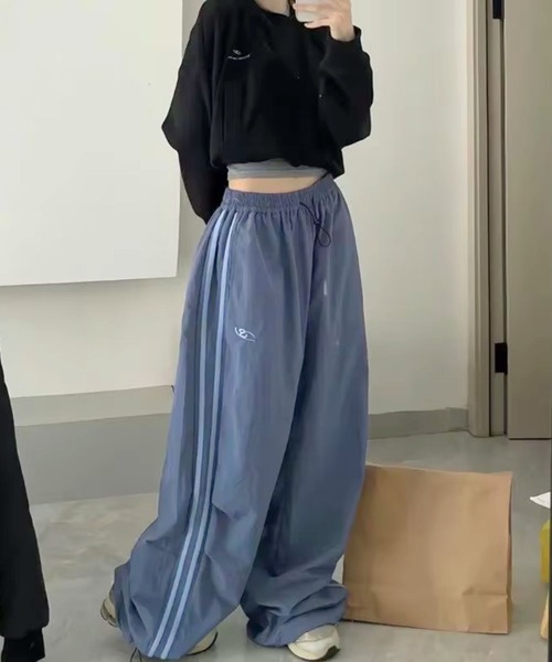sevens(セブンズ)の「【sevens】ドロストラインパンツ(その他パンツ・レディース・ブルー/ネイビー/ブラウン・L/M)」の1枚目の写真
