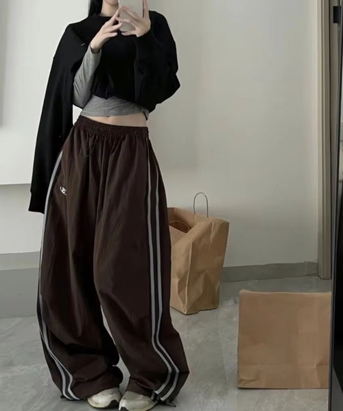 sevens(セブンズ)の「【sevens】ドロストラインパンツ(その他パンツ・レディース・ブルー/ネイビー/ブラウン・L/M)」の7枚目の写真