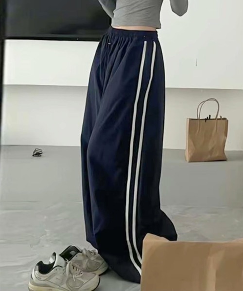 sevens(セブンズ)の「【sevens】ドロストラインパンツ(その他パンツ・レディース・ブルー/ネイビー/ブラウン・L/M)」の8枚目の写真