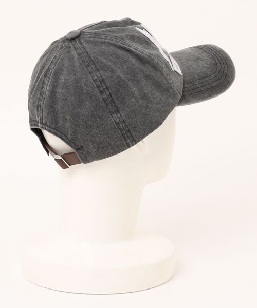 AVIREX(アヴィレックス)の「【AVIREX】EX フェルト叩きつけ PIGMENTCAP/フェルトロゴキャップ(キャップ・メンズ・チャコール/ベージュ/カーキ・FREE)」の4枚目の写真