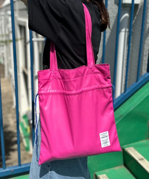 2WAY！】 フェイクレザー トートバッグ（トートバッグ）｜mi via loca