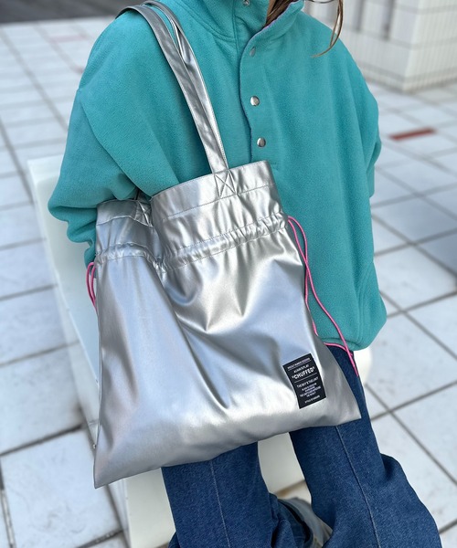 【専用】MI バッグ mi via loca（ミヴィアロカ）の「【2WAY！】 フェイクレザー トート