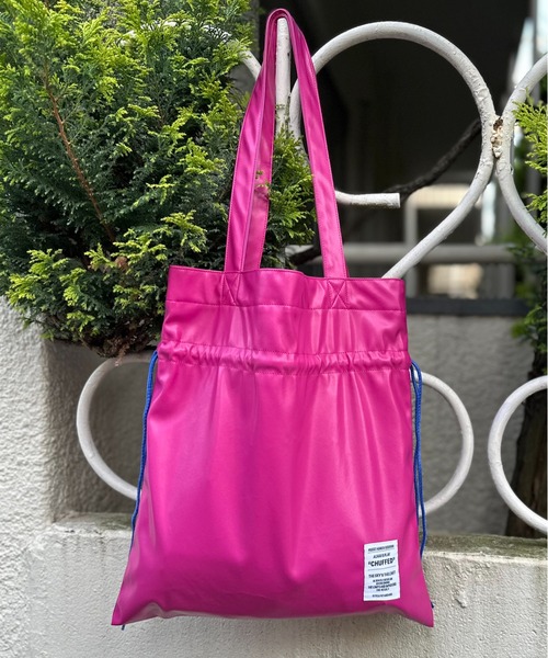 2WAY！】 フェイクレザー トートバッグ（トートバッグ）｜mi via loca