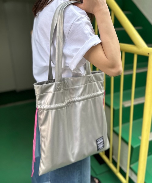 2WAY！】 フェイクレザー トートバッグ（トートバッグ）｜mi via loca