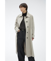 マーガレットハウエル 麻100% ホワイト　ジャケット　コート MHL. - 24ss 新品 MHL メンズ マーガレットハウエル モッズ