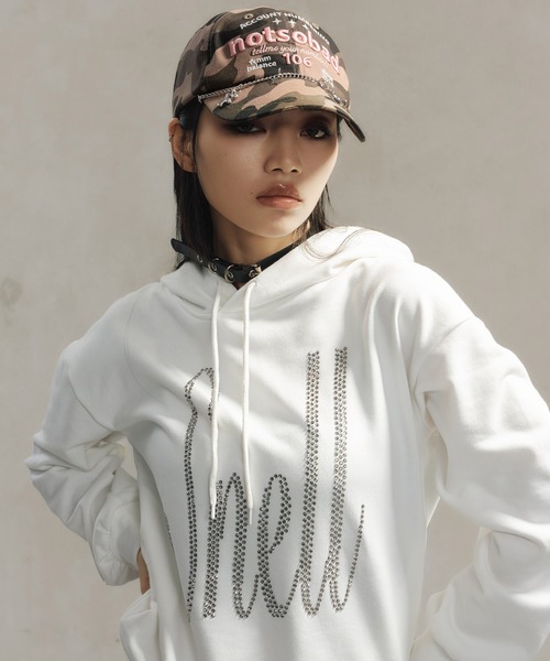 FCMM(エフシーエムエム)の「CAMO CAP/カモキャップ(ニットキャップ/ビーニー・レディース・ブラウン/グリーン・FREE)」の10枚目の写真