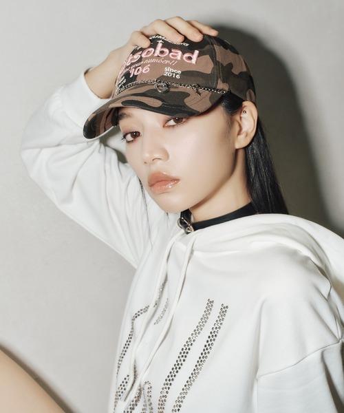 FCMM(エフシーエムエム)の「CAMO CAP/カモキャップ(ニットキャップ/ビーニー・レディース・ブラウン/グリーン・FREE)」の3枚目の写真