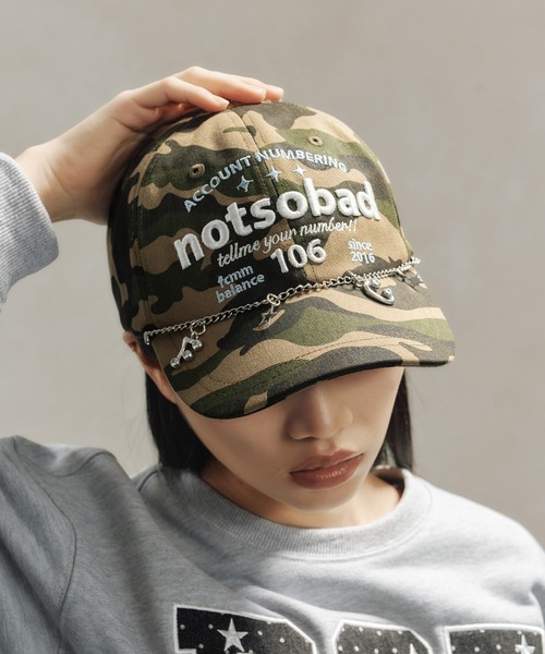 FCMM(エフシーエムエム)の「CAMO CAP/カモキャップ(ニットキャップ/ビーニー・レディース・ブラウン/グリーン・FREE)」の6枚目の写真