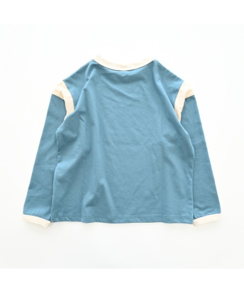 2nd（セカンド）の「ジーンズベーセカンド BUILT切替ロングTシャツ（Tシャツ/カットソー・キッズ・ブラック/グリーン/ネイビー・120cm/130cm/140cm/150cm/160cm/110cm）」の20枚目の写真