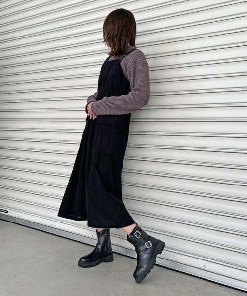 attagirl（アタガール）の「エンジニアブーツ（ブーツ・レディース・ブラウン/ブラック・M/L/LL/S）」の3枚目の写真