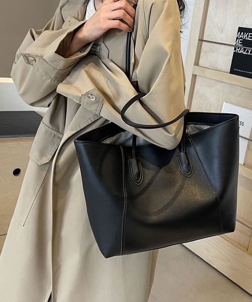 ブラック BIGトートバッグ ハイキュー!! - BIGジップトートバッグ | AMNIBUS(アムニバス)