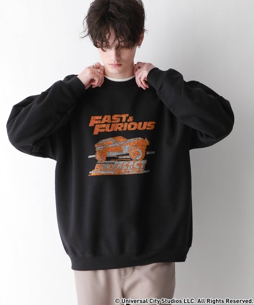 RAGEBLUE（レイジブルー）の「【Fast&Furious】別注/オーバーサイズ裏起毛スウェット（スウェット・メンズ・その他8/ブラック/その他7・LARGE/MEDIUM）」の18枚目の写真