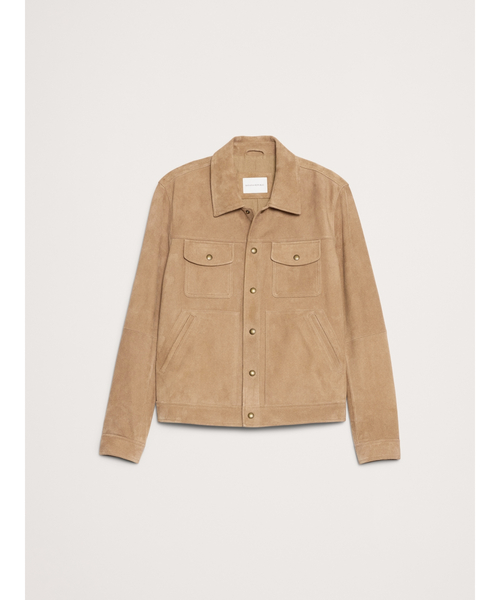 定価20万　スエード　ジャケット　トラッカージャケット　レザージャケット Polo Ralph Lauren(ラルフローレン):スウェード レザー トラッカー