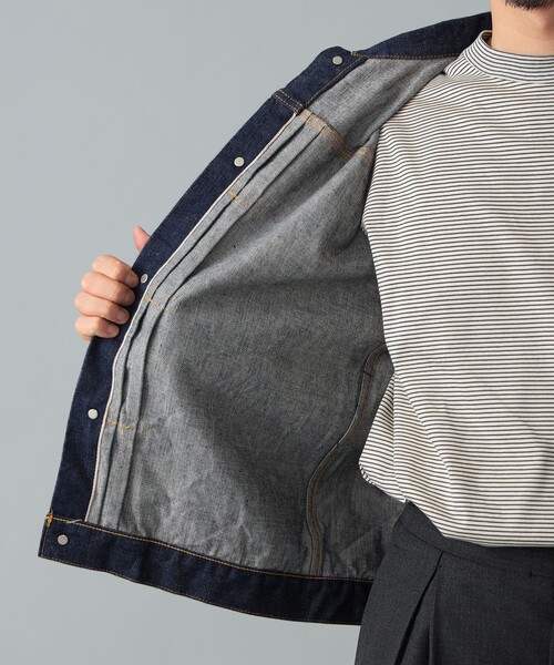AUBERGE（オーベルジュ）の「AUBERGE / BIO デニム 1stタイプ ブルゾン（ブルゾン・メンズ・インディゴブルー・40）」の11枚目の写真