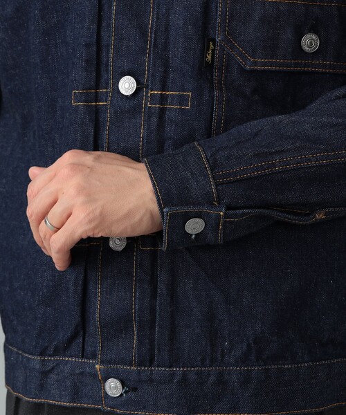 AUBERGE（オーベルジュ）の「AUBERGE / BIO デニム 1stタイプ ブルゾン（ブルゾン・メンズ・インディゴブルー・40）」の12枚目の写真